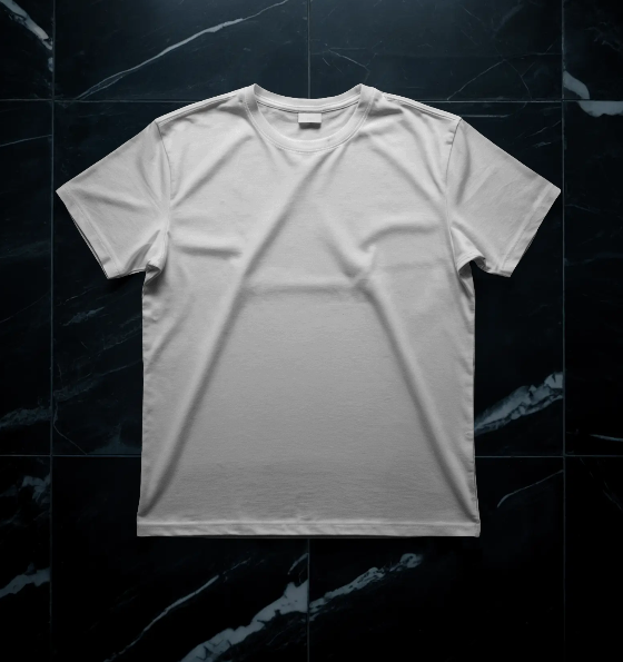Round Neck Cotton T-Shirt