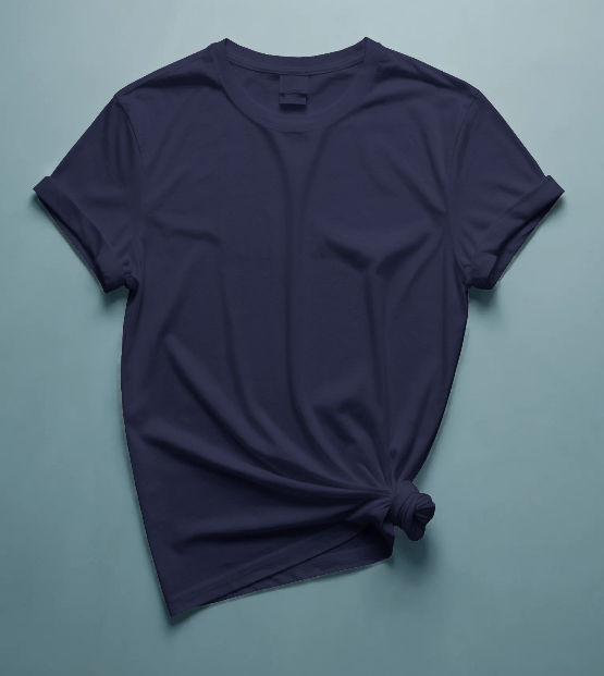 Round Neck Cotton T-Shirt