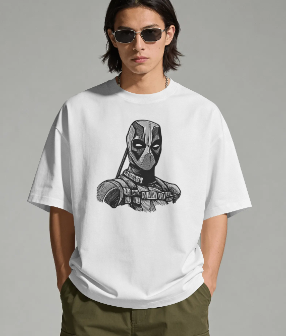 Oversized French Terry T-Shirt Men