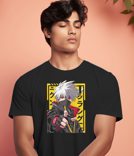 Men Round Neck-Anime Edition