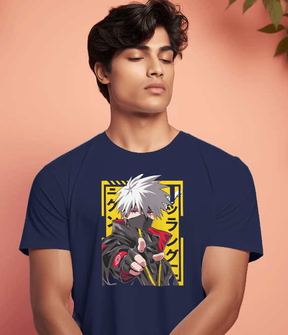 Men Round Neck-Anime Edition