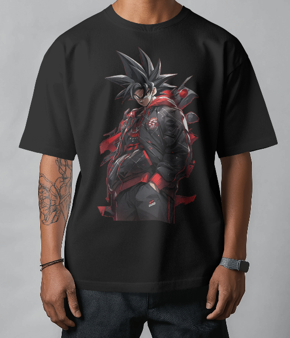 Men Oversized-Goku