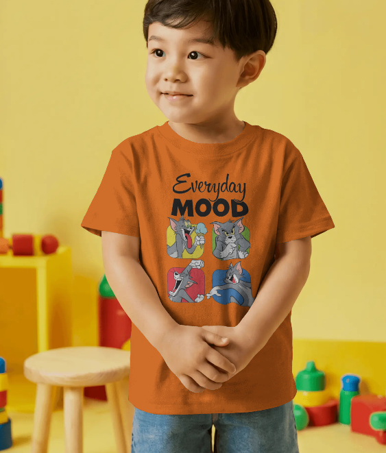 Kids Round Neck T-Shirt