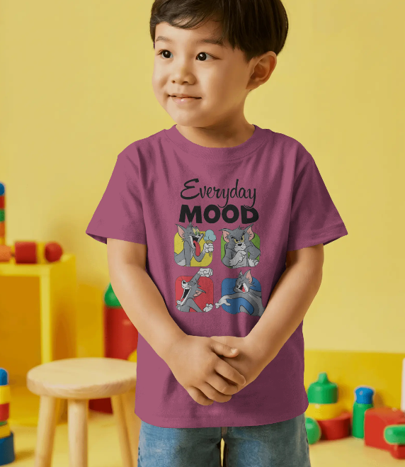Kids Round Neck T-Shirt