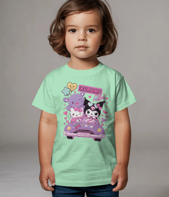 Kids Round Neck T-Shirt