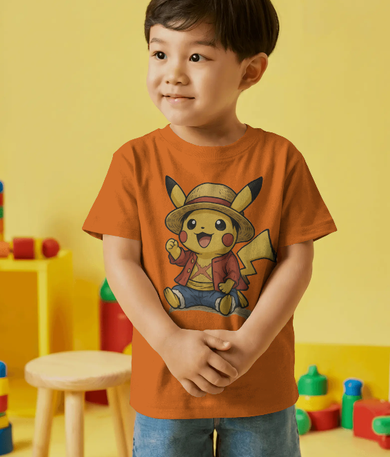 Kids Round Neck T-Shirt