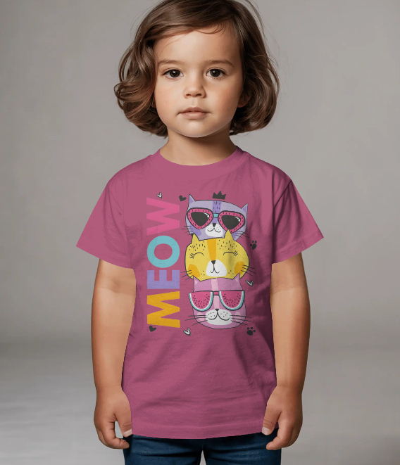 Kids Round Neck T-Shirt