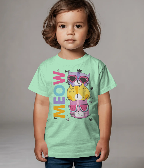 Kids Round Neck T-Shirt