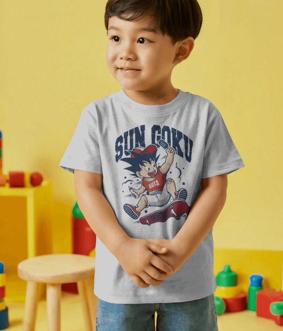 Kids Round Neck T-Shirt