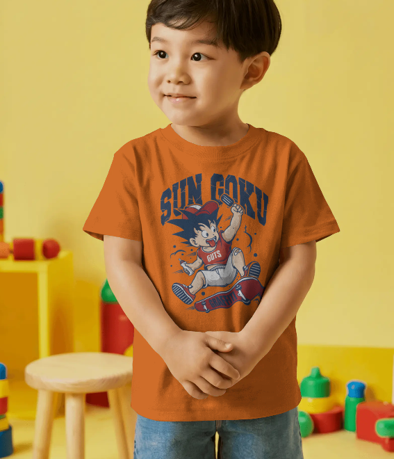 Kids Round Neck T-Shirt