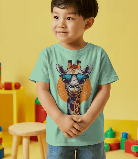 Kids Round Neck T-Shirt