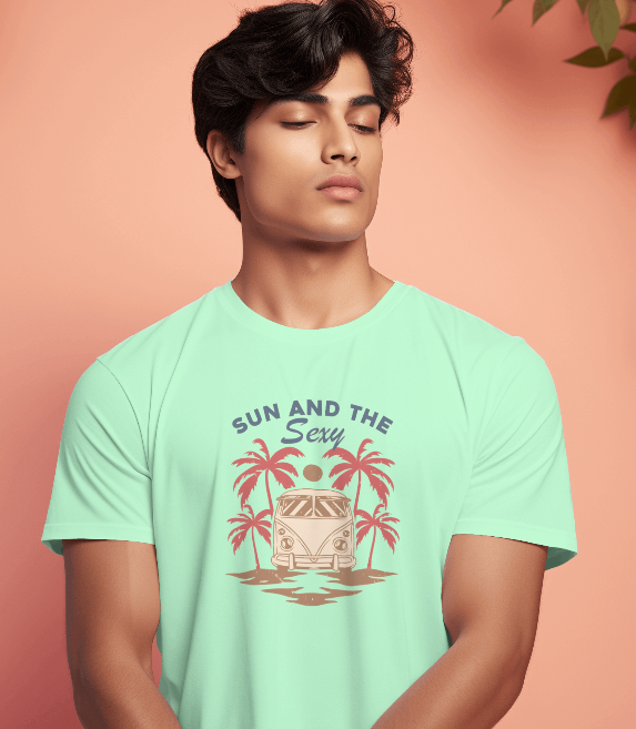 Summer Vibe Tees-Men