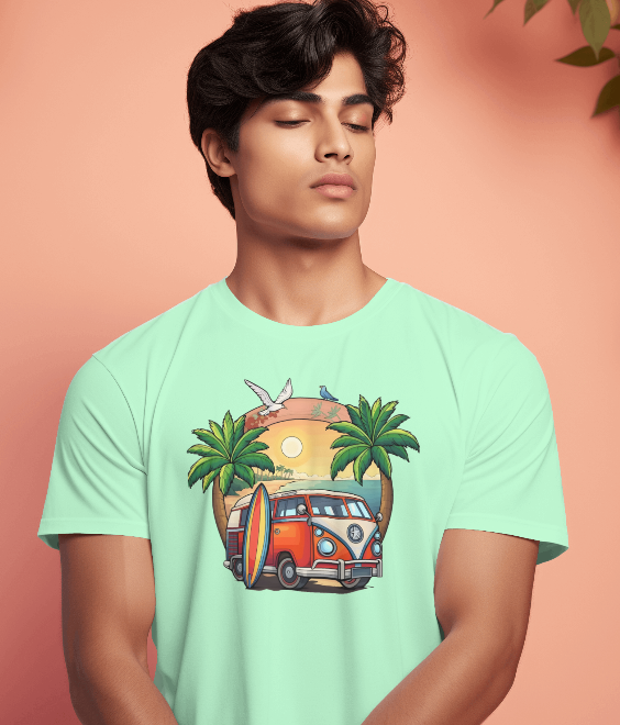 Summer Vibe Tees-Men