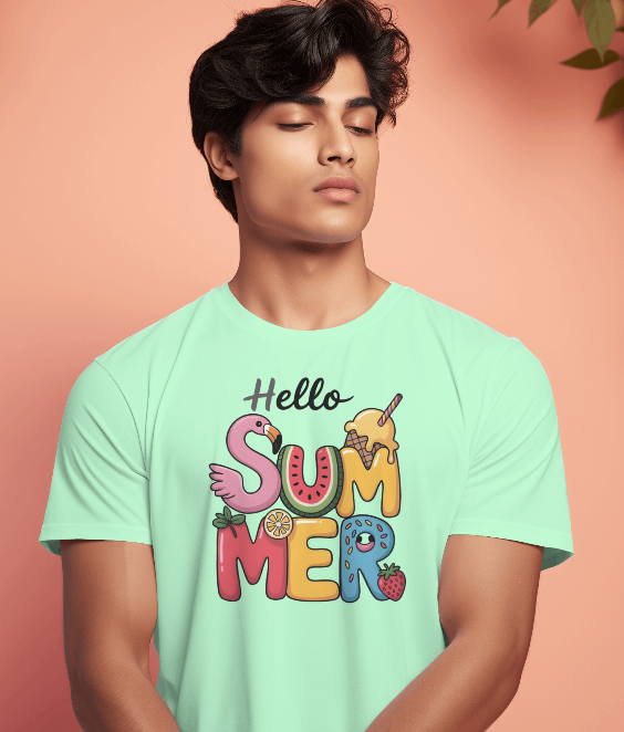 Summer Vibe Tees-Men